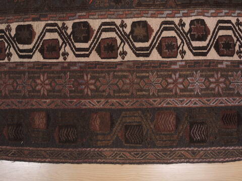 Kilim Brown Flat Woven 410 X 77  Area Rug 100-109347 Image 6