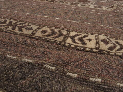 Kilim Brown Hand Knotted 57 X 810  Area Rug 100-109351 Image 12
