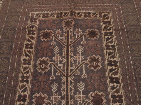 Kilim Brown Hand Knotted 57 X 810  Area Rug 100-109351 Image 9