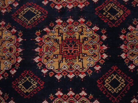 Khan Mohammadi Blue Hand Knotted 84 X 114  Area Rug 100-109353 Image 10