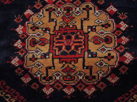 Khan Mohammadi Blue Hand Knotted 84 X 114  Area Rug 100-109353 Image 11