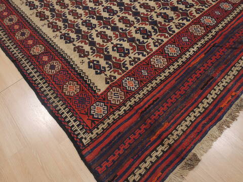 Kilim Red Flat Woven 62 X 90  Area Rug 100-109354 Image 10