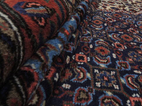 Ardebil Blue Hand Knotted 70 X 107  Area Rug 100-109362 Image 14