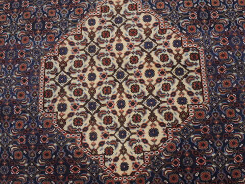 Ardebil Blue Hand Knotted 70 X 107  Area Rug 100-109362 Image 9