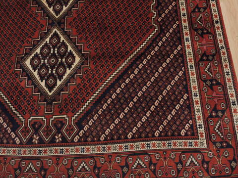 Shahre Babak Brown Hand Knotted 69 X 102  Area Rug 100-109363 Image 12