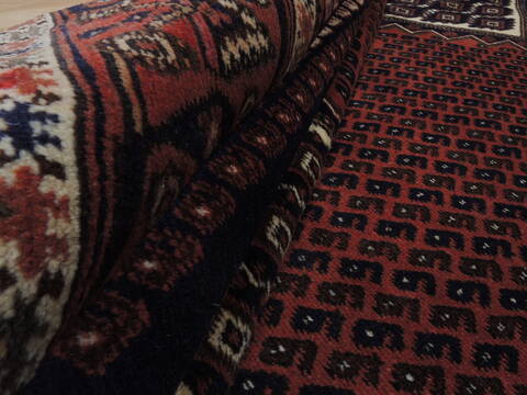 Shahre Babak Brown Hand Knotted 69 X 102  Area Rug 100-109363 Image 16