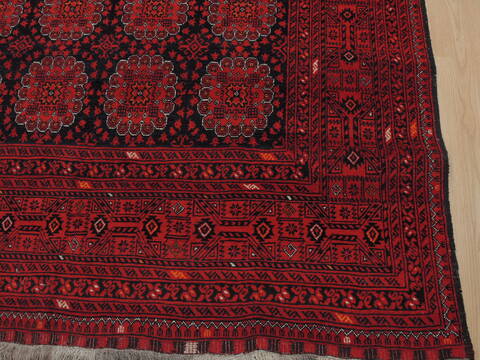 Baluch Blue Hand Knotted 69 X 99  Area Rug 100-109364 Image 13