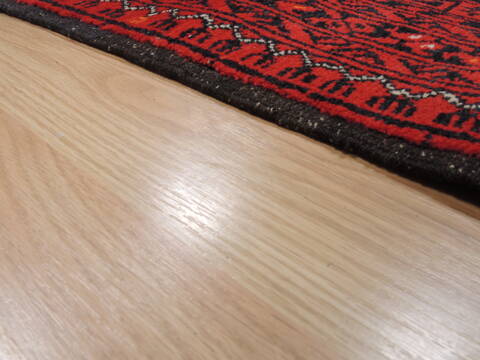 Baluch Blue Hand Knotted 69 X 99  Area Rug 100-109364 Image 14