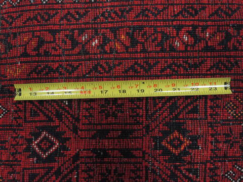 Baluch Blue Hand Knotted 69 X 99  Area Rug 100-109364 Image 17