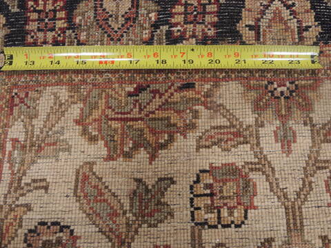 Jaipur Beige Runner Hand Knotted 27 X 105  Area Rug 100-109367 Image 14
