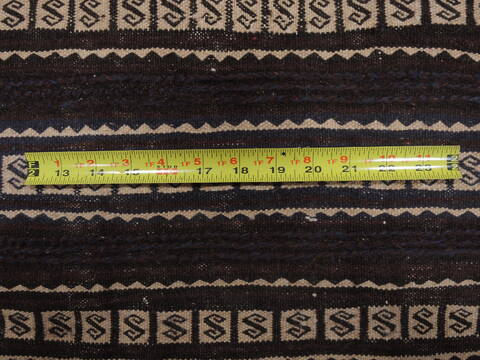 Kilim Brown Flat Woven 39 X 47  Area Rug 100-109374 Image 11