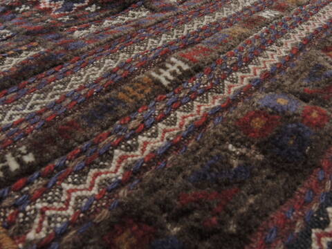 Baluch Blue Square Flat Woven 39 X 310  Area Rug 100-109381 Image 10