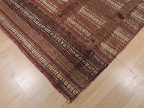Baluch Brown Hand Knotted 42 X 51  Area Rug 100-109382 Image 10