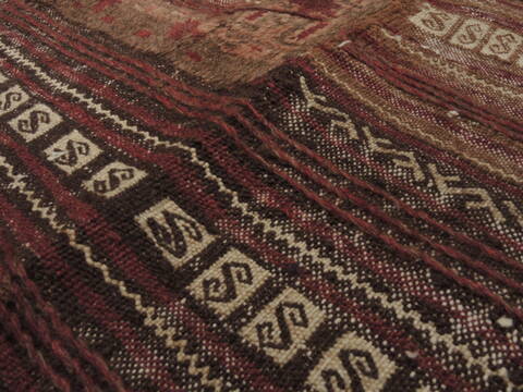 Baluch Brown Hand Knotted 42 X 51  Area Rug 100-109382 Image 11