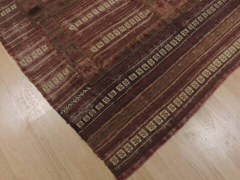 Baluch Brown Hand Knotted 42 X 51  Area Rug 100-109382 Image 7