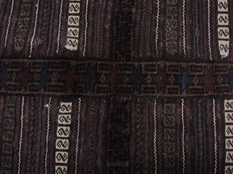 Kilim Brown Hand Knotted 38 X 47  Area Rug 100-109389 Image 10