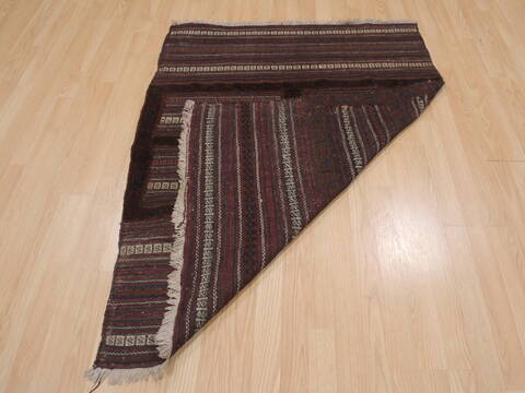 Kilim Red Square Hand Knotted 311 X 46  Area Rug 100-109391 Image 10
