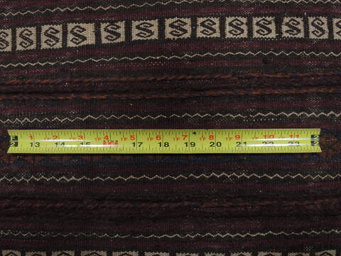 Kilim Red Square Hand Knotted 311 X 46  Area Rug 100-109391 Image 13