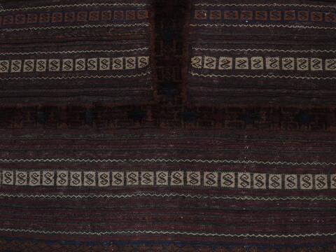 Kilim Red Square Hand Knotted 311 X 46  Area Rug 100-109391 Image 7