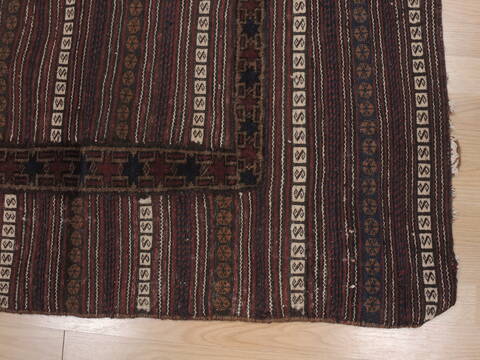Kilim Red Square Hand Knotted 40 X 44  Area Rug 100-109392 Image 11