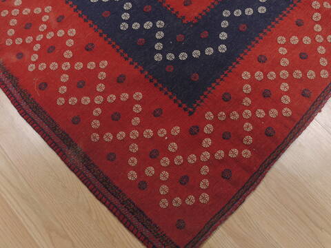 Kilim Red Square Flat Woven 42 X 42  Area Rug 100-109396 Image 7