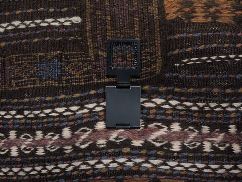 Kilim Brown Square Flat Woven 40 X 40  Area Rug 100-109403 Image 15