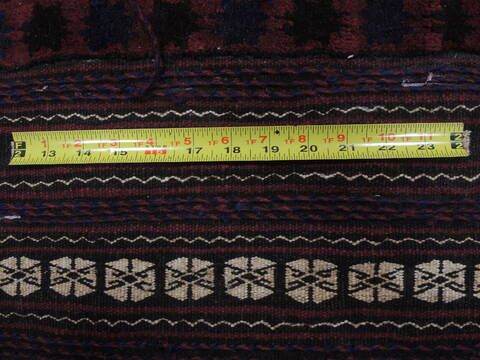 Kilim Red Square Hand Knotted 40 X 40  Area Rug 100-109404 Image 15