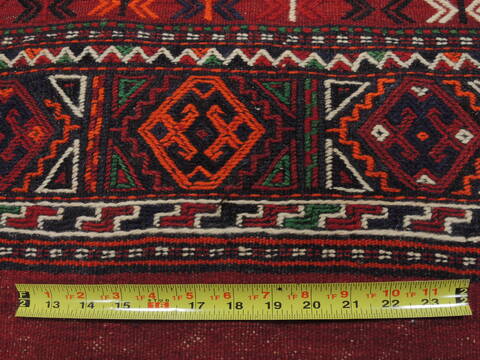 Kilim Red Square Flat Woven 33 X 33  Area Rug 100-109405 Image 14