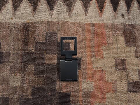 Kilim Brown Flat Woven 75 X 119  Area Rug 100-109419 Image 15