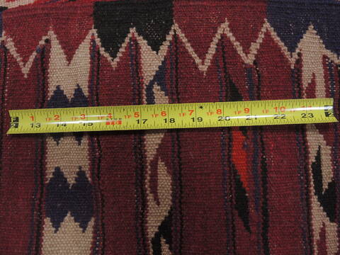 Kilim Red Runner Flat Woven 45 X 96  Area Rug 100-109424 Image 15