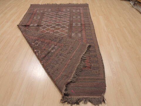 Kilim Brown Flat Woven 410 X 86  Area Rug 100-109425 Image 13