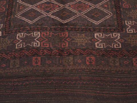 Kilim Brown Flat Woven 410 X 86  Area Rug 100-109425 Image 9