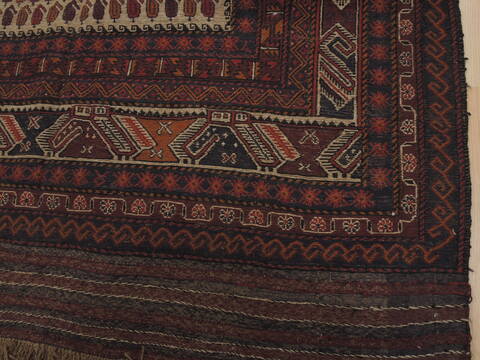 Baluch Beige Hand Knotted 60 X 90  Area Rug 100-109432 Image 11