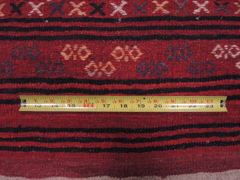 Kilim Red Flat Woven 74 X 90  Area Rug 100-109438 Image 18
