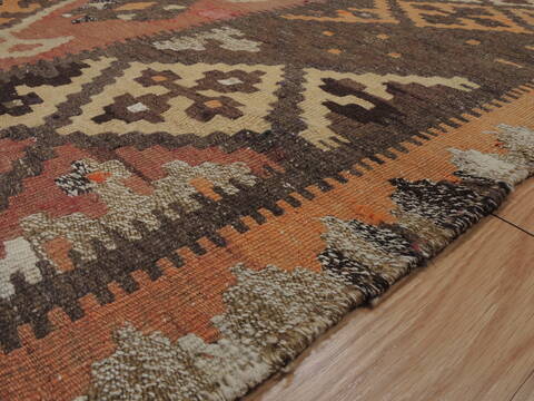 Kilim Red Flat Woven 47 X 83  Area Rug 100-109440 Image 11