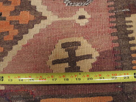 Kilim Red Flat Woven 47 X 83  Area Rug 100-109440 Image 13