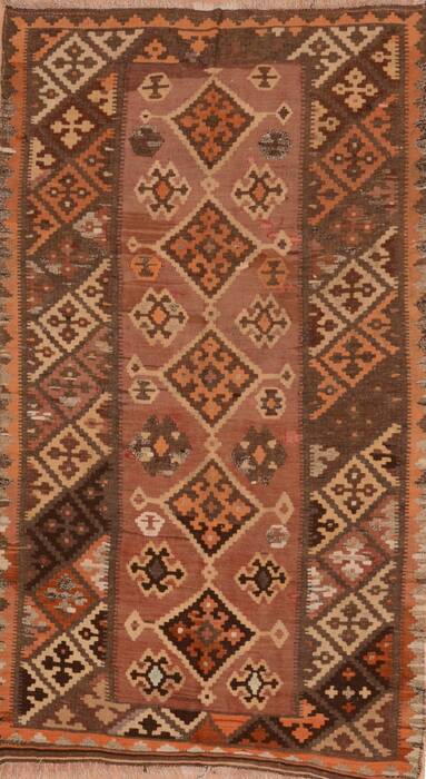 Kilim Red Flat Woven 47 X 83  Area Rug 100-109440 Image 0