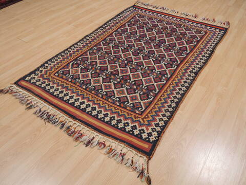 Kilim Red Flat Woven 311 X 63  Area Rug 100-109441 Image 1