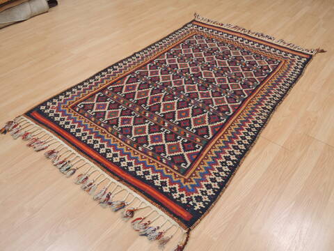 Kilim Red Flat Woven 311 X 63  Area Rug 100-109441 Image 4