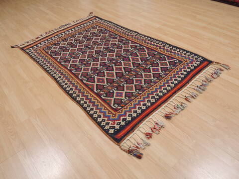 Kilim Red Flat Woven 311 X 63  Area Rug 100-109441 Image 5