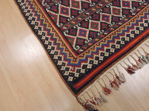Kilim Red Flat Woven 311 X 63  Area Rug 100-109441 Image 6