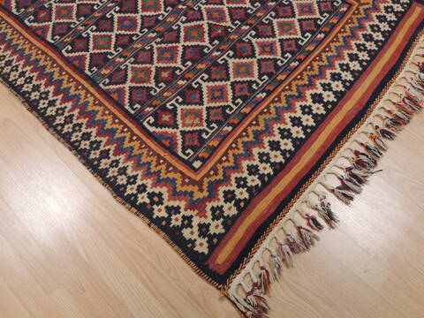 Kilim Red Flat Woven 311 X 63  Area Rug 100-109441 Image 8
