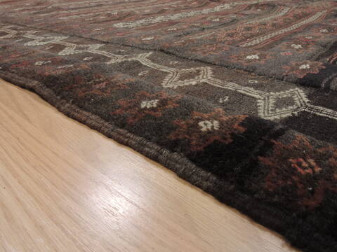 Kilim Brown Flat Woven 56 X 911  Area Rug 100-109442 Image 12
