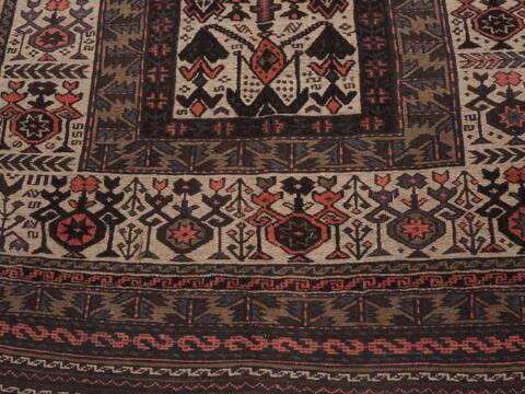 Kilim Brown Flat Woven 55 X 90  Area Rug 100-109450 Image 10