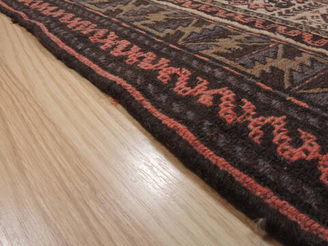 Kilim Brown Flat Woven 55 X 90  Area Rug 100-109450 Image 15