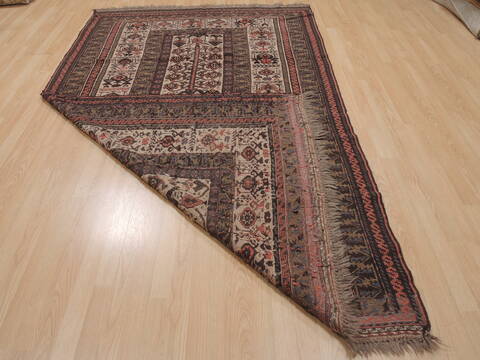 Kilim Brown Flat Woven 55 X 90  Area Rug 100-109450 Image 16