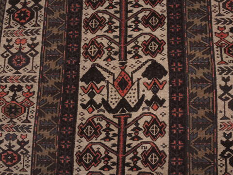 Kilim Brown Flat Woven 55 X 90  Area Rug 100-109450 Image 5
