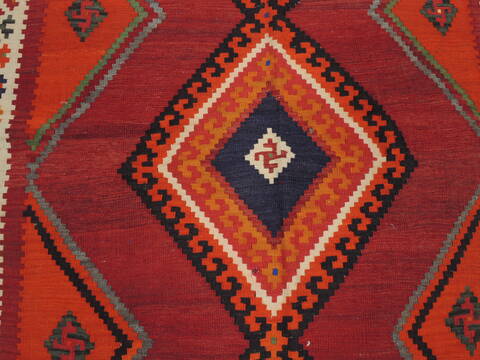 Kilim Red Flat Woven 57 X 1010  Area Rug 100-109454 Image 10