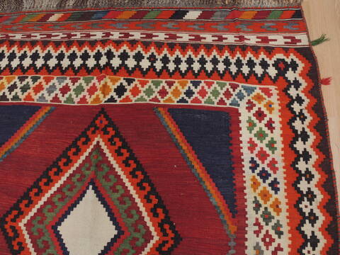 Kilim Red Flat Woven 57 X 1010  Area Rug 100-109454 Image 12