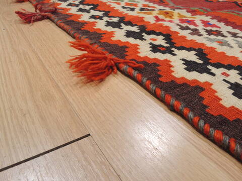 Kilim Red Flat Woven 57 X 1010  Area Rug 100-109454 Image 14